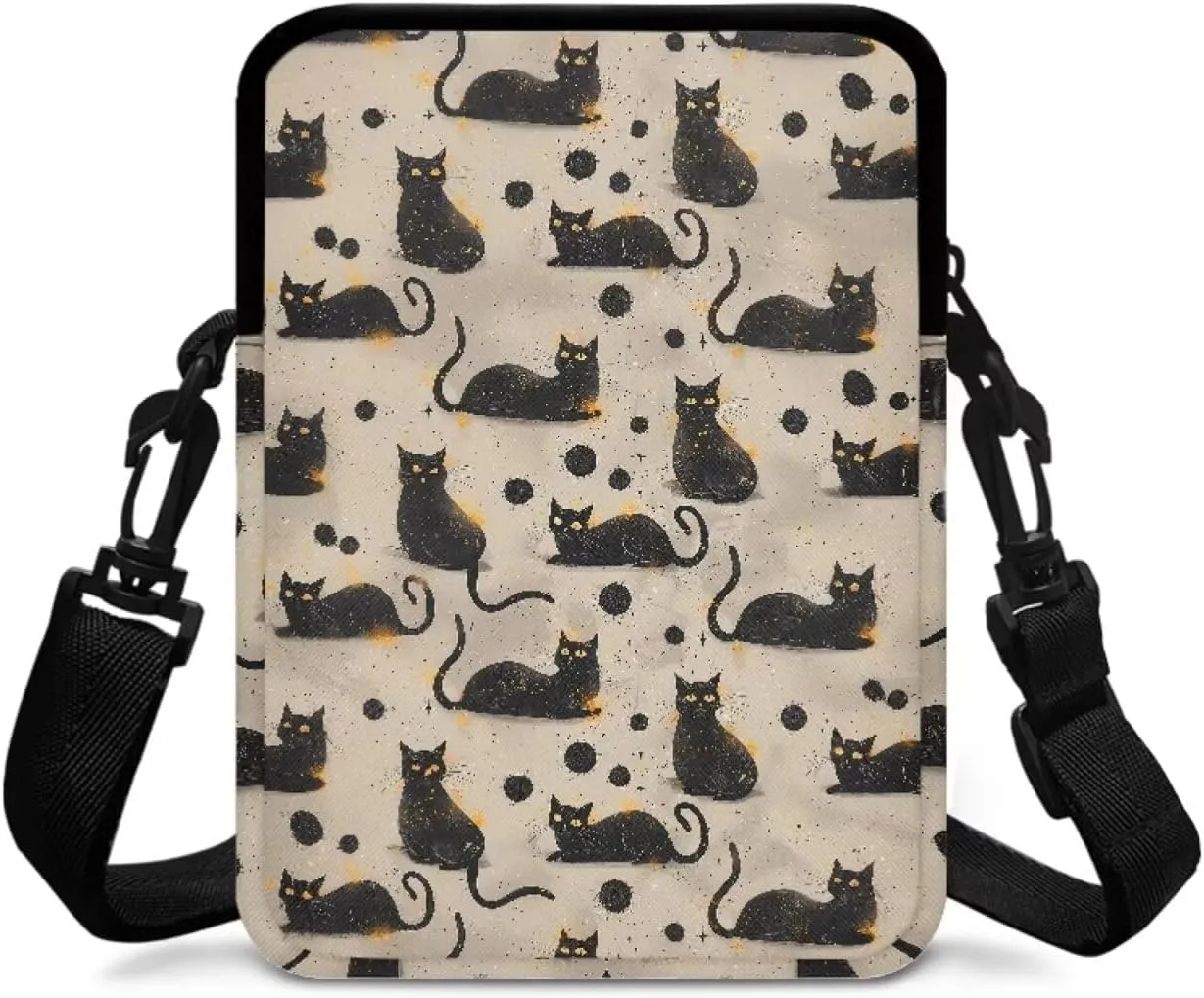 2 Layer Cross Body Bags Shoulder Sling Bag Purse Satchel Bags for Men Women Girls Boys