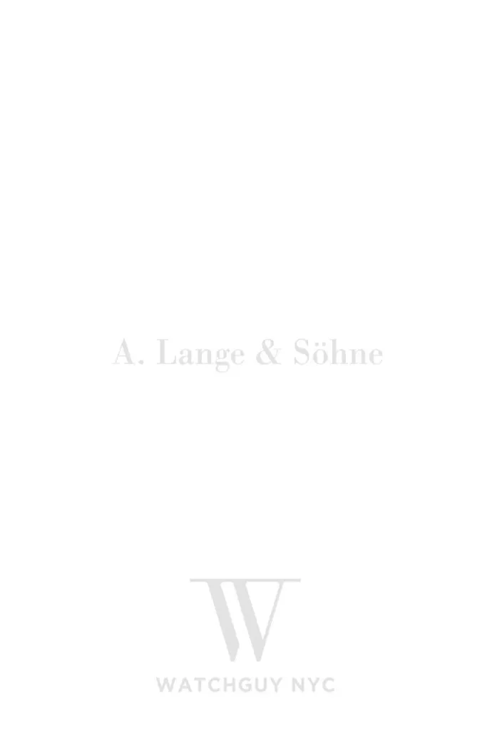 A. Lange & Sohne Lange 1 Lange 1 101.039 Watch