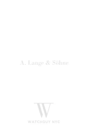 A. Lange & Sohne Richard Lange Richard Lange 232.032 Watch