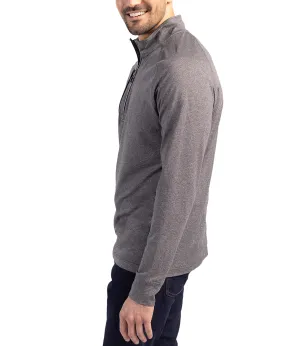 Adapt Eco Knit Heather Mens Big & Tall Quarter Zip Pullover