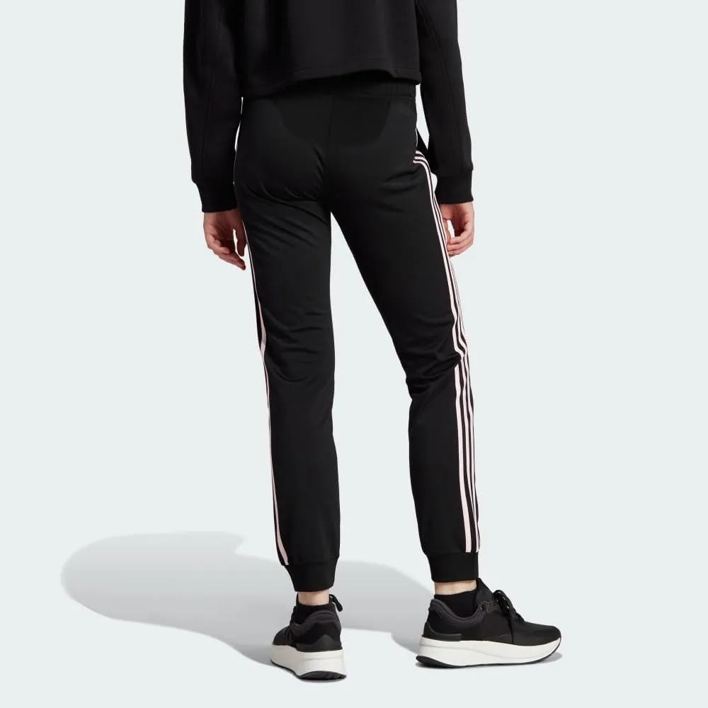 adidas Women's Essentials Warm-up Slim Tapered 3-Stripes Track Pants