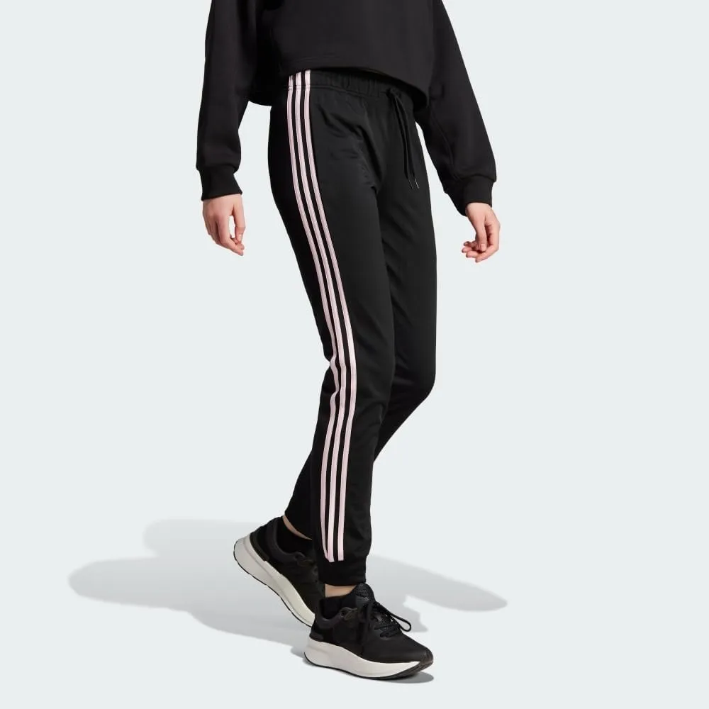 adidas Women's Essentials Warm-up Slim Tapered 3-Stripes Track Pants
