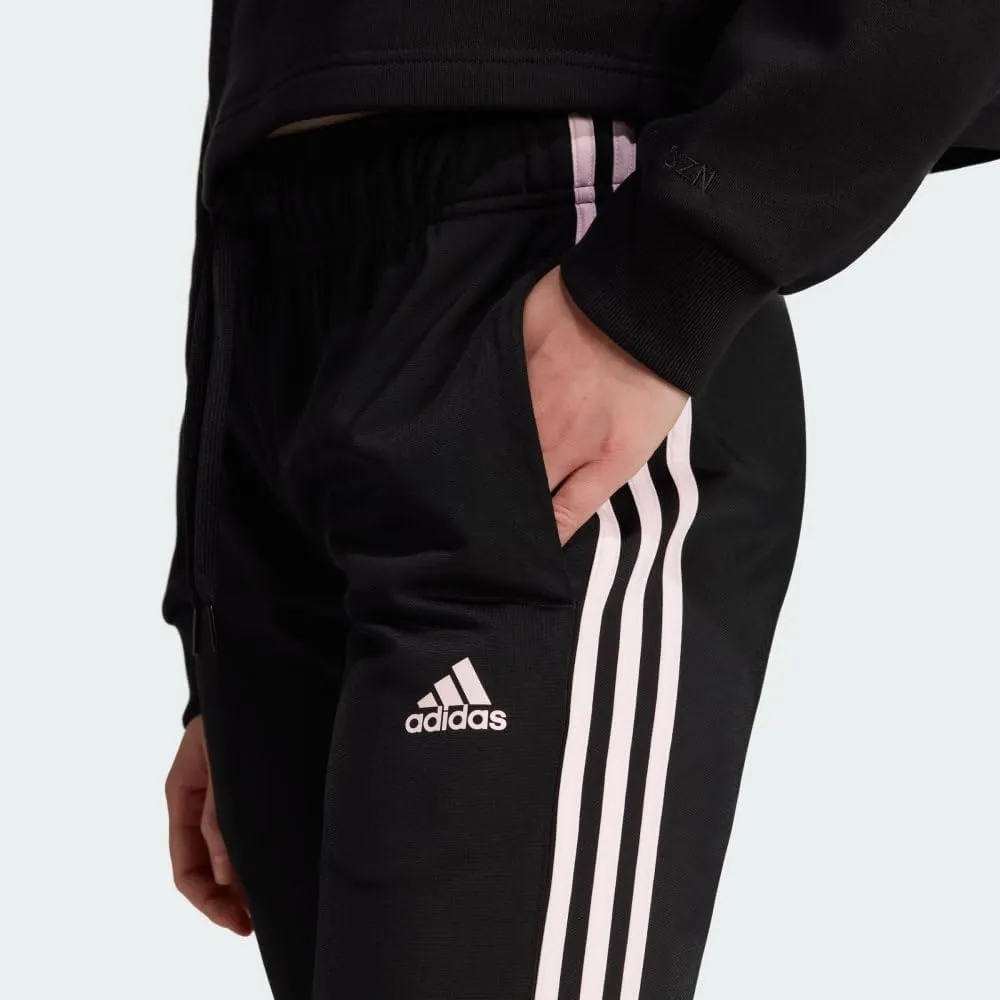 adidas Women's Essentials Warm-up Slim Tapered 3-Stripes Track Pants