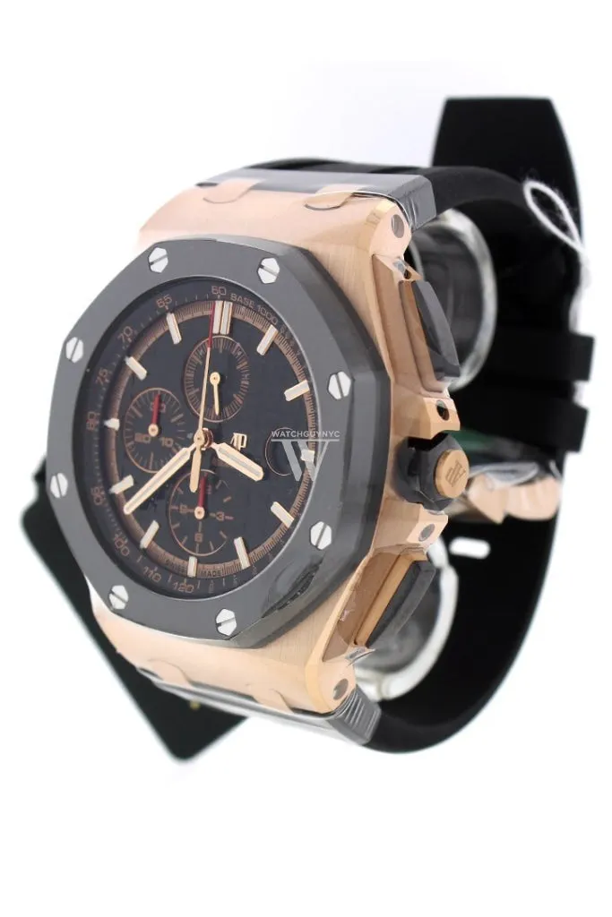 Audemars Piguet Royal Oak Offshore 44 Black Mega Tapisserie Chronograph Dial Men's Watch 26401RO.OO.A002CA.02