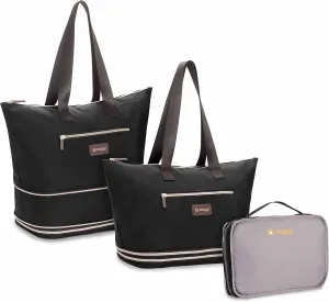 biaggi ZipSak Boost! Foldable Travel Tote  Lightweight, TSA Approved, Convertible Carryall for Airplane, Gym, Weekender