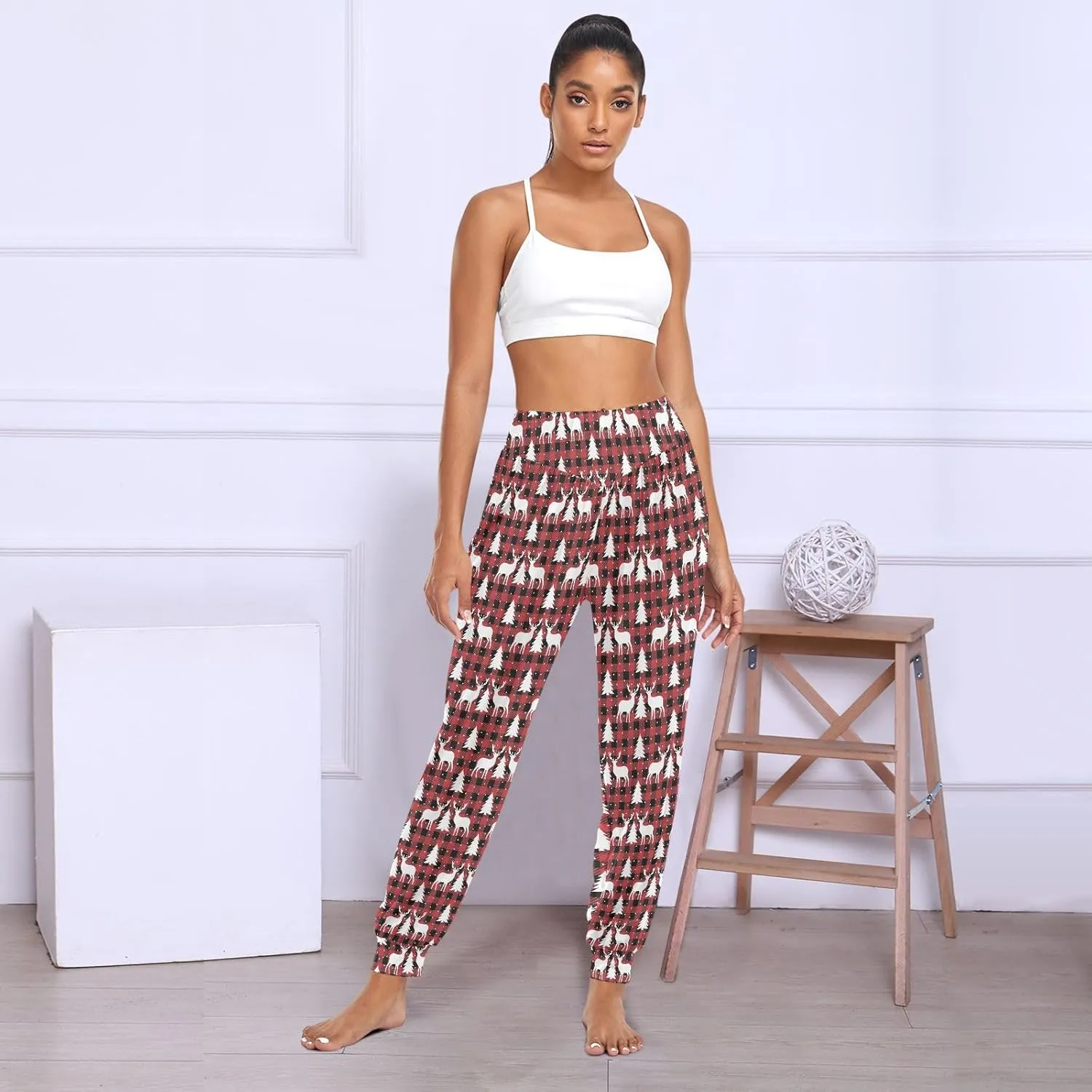 Boho Yoga Pants for Women Joggers Workout Pants Casual Dance Sweatpants Beach Sport Pants Trousers