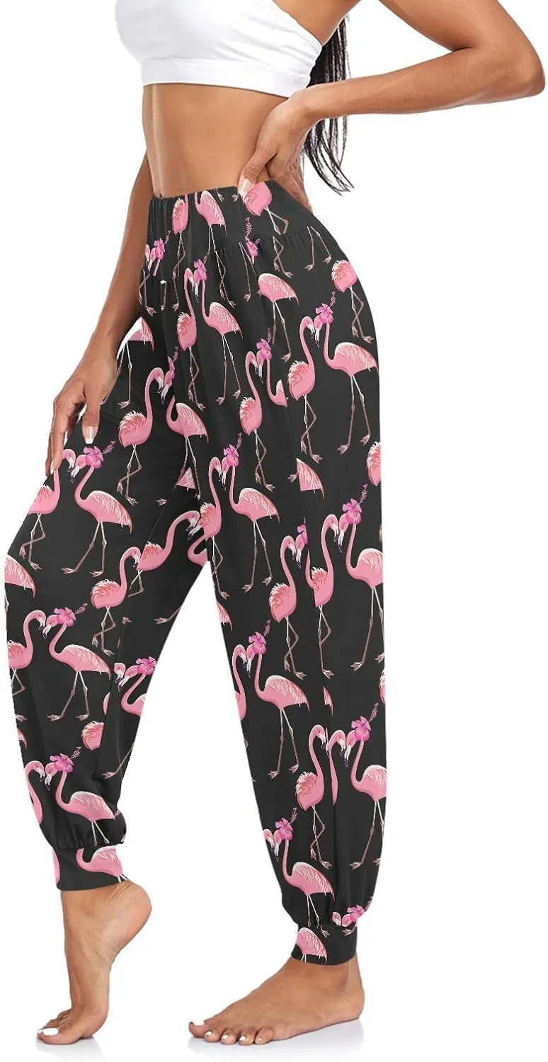 Boho Yoga Pants for Women Joggers Workout Pants Casual Dance Sweatpants Beach Sport Pants Trousers
