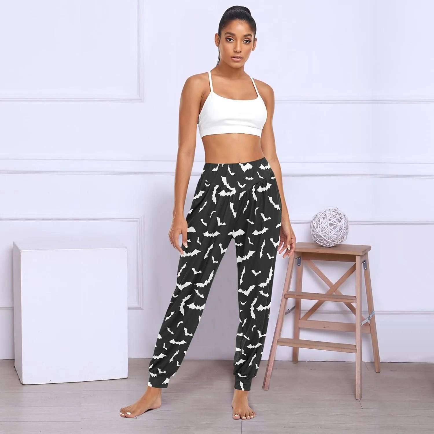 Boho Yoga Pants for Women Joggers Workout Pants Casual Dance Sweatpants Beach Sport Pants Trousers
