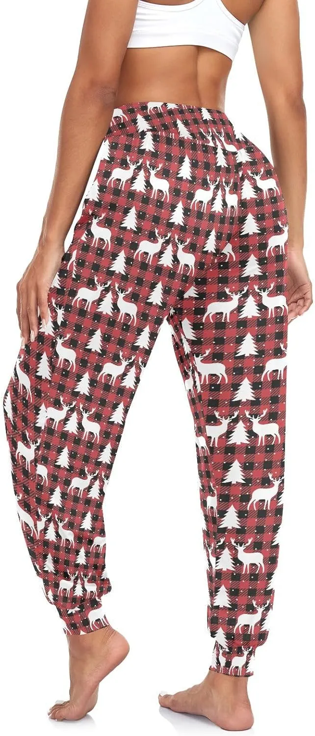 Boho Yoga Pants for Women Joggers Workout Pants Casual Dance Sweatpants Beach Sport Pants Trousers