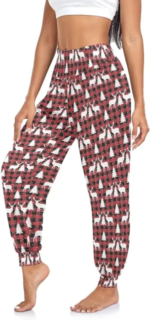 Boho Yoga Pants for Women Joggers Workout Pants Casual Dance Sweatpants Beach Sport Pants Trousers