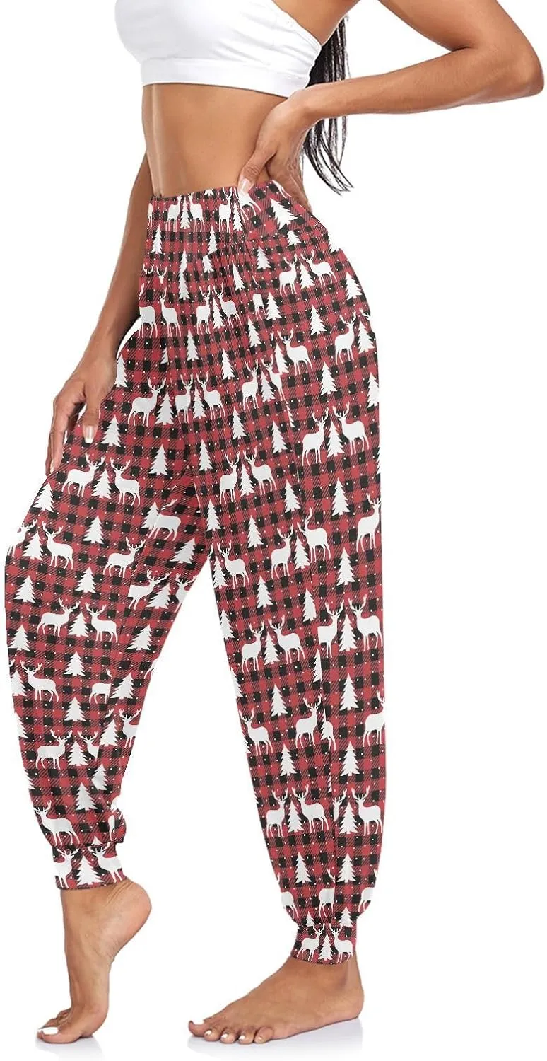 Boho Yoga Pants for Women Joggers Workout Pants Casual Dance Sweatpants Beach Sport Pants Trousers