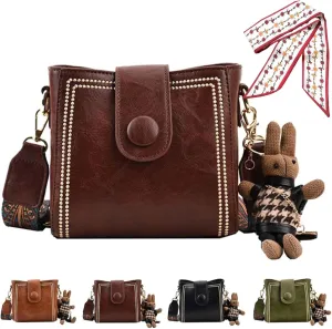 Bootara Bucket Bag, Spacious Travel Tote with Adjustable Wider Shoulder Strap Convertible Shoulder/Crossbody