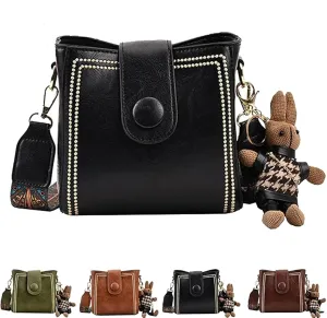 Bootara Bucket Bag with Adjustable Wide Shoulder Strap Fashion Bucket Bags, Cute Mini, Spacious Travel Tote