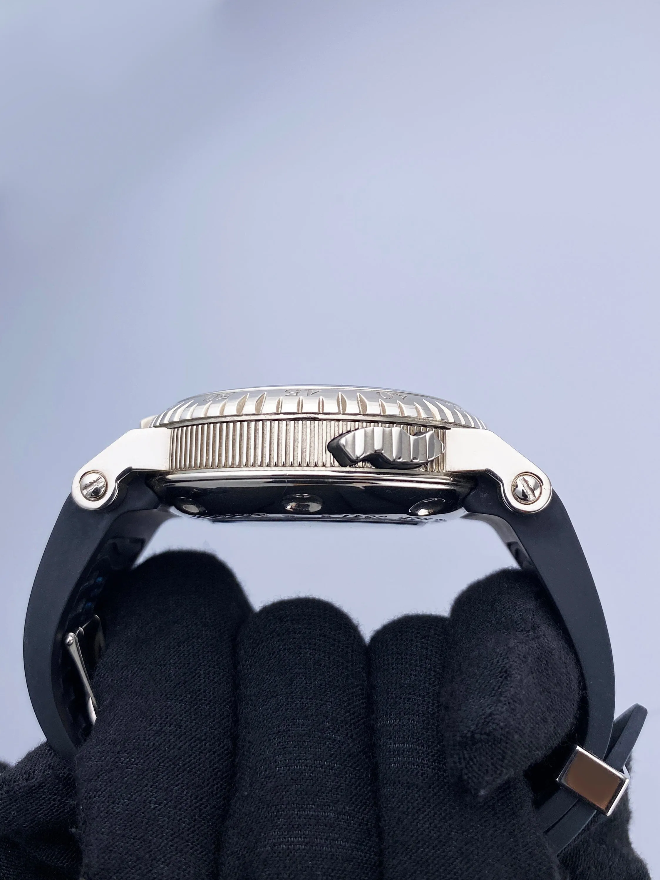 Breguet Marine Royal 5847 18K White Gold Mens Watch Box Papers