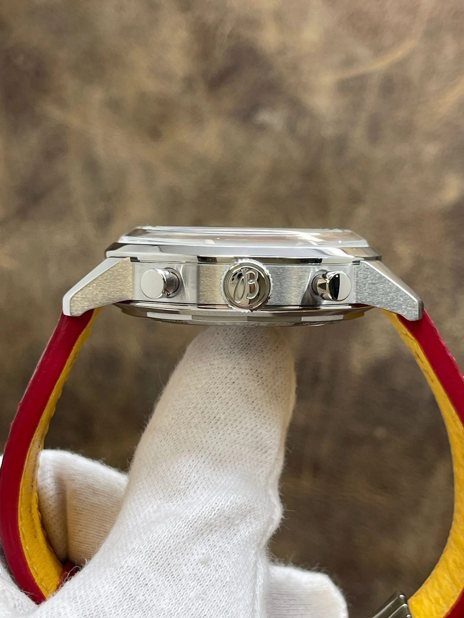 Breitling TOP TIME B01 FORD THUNDERBIRD AB01766A1A1X1 White Dial Automatic Men's Watch