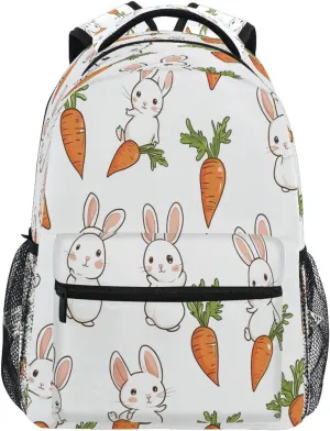 CEBUGI Travel Backpack for women men Cartoon Rabbits lightweight Laptop Backpack College bookbag Casual Daypack