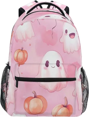 CEBUGI Travel Backpack for women men Cute Ghosts lightweight Laptop Backpack College bookbag Casual Daypack