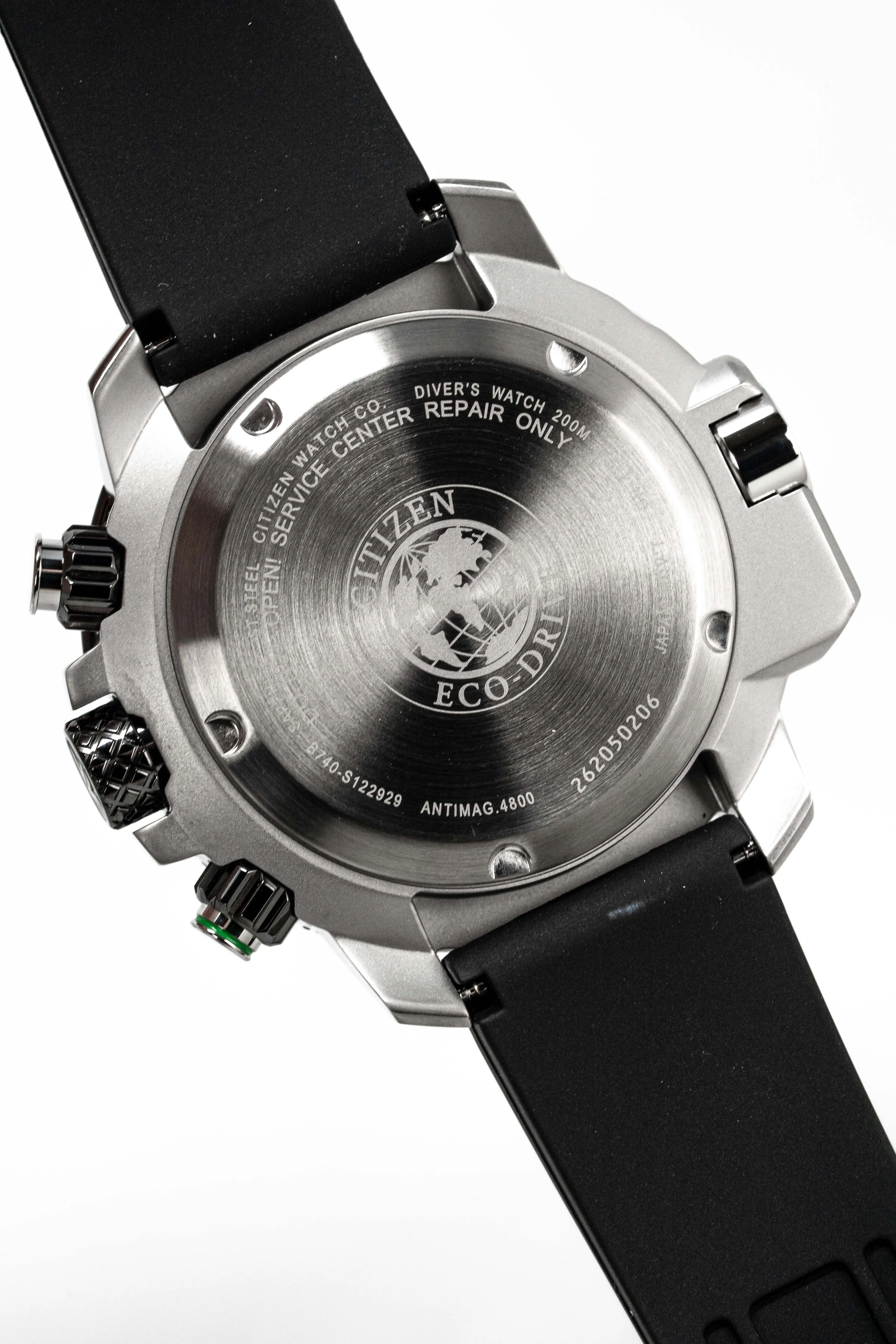 Citizen Men's Watch Eco-Drive Marine Promaster Green BJ2168-01E