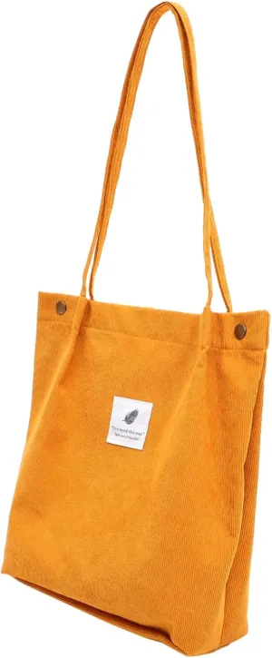 Corduroy Bag Canvas Tote Bag for Women Corduroy Tote Bag Womens Tote Bag Canvas Bag Womens Handbags
