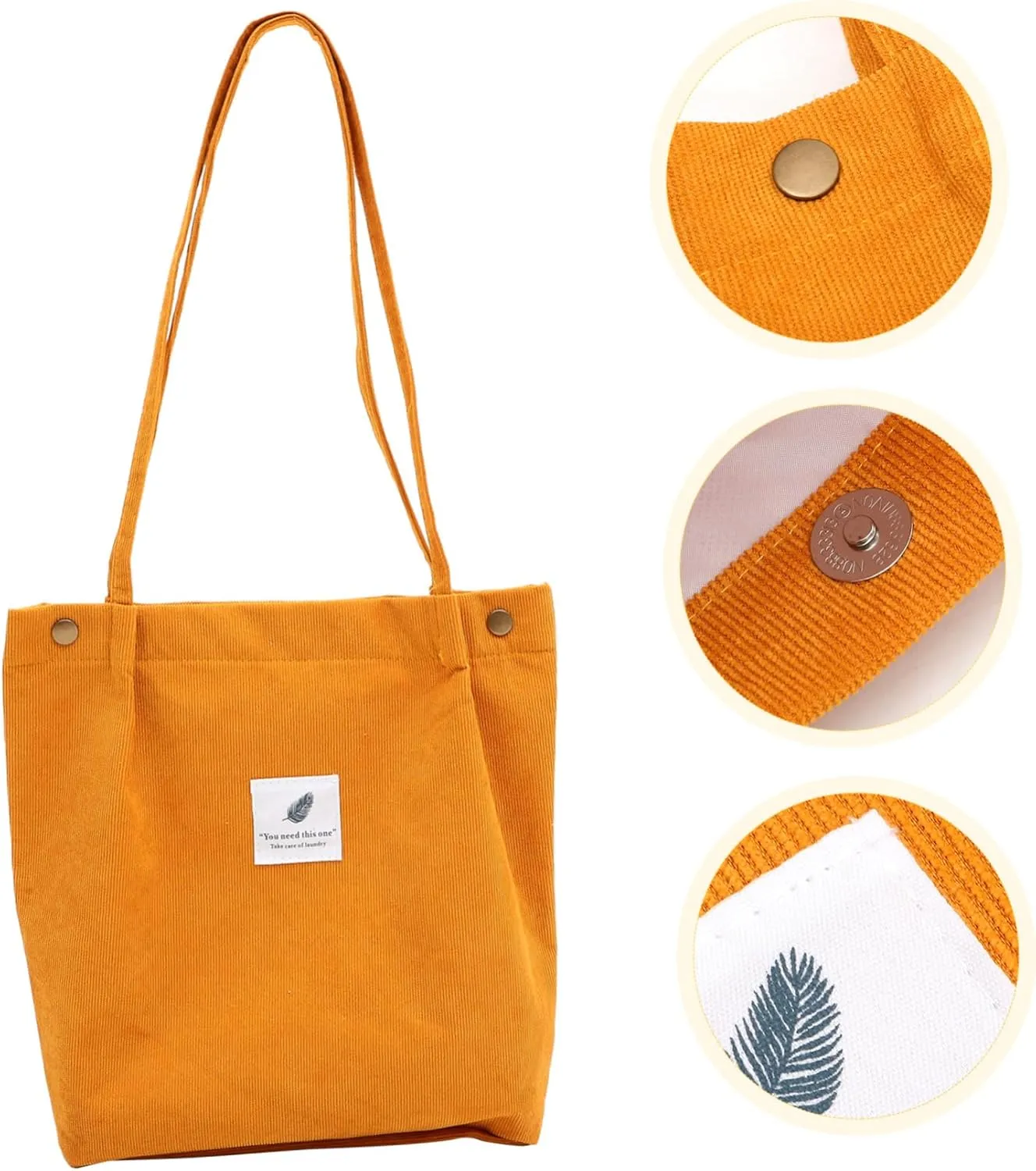 Corduroy Bag Canvas Tote Bag for Women Corduroy Tote Bag Womens Tote Bag Canvas Bag Womens Handbags