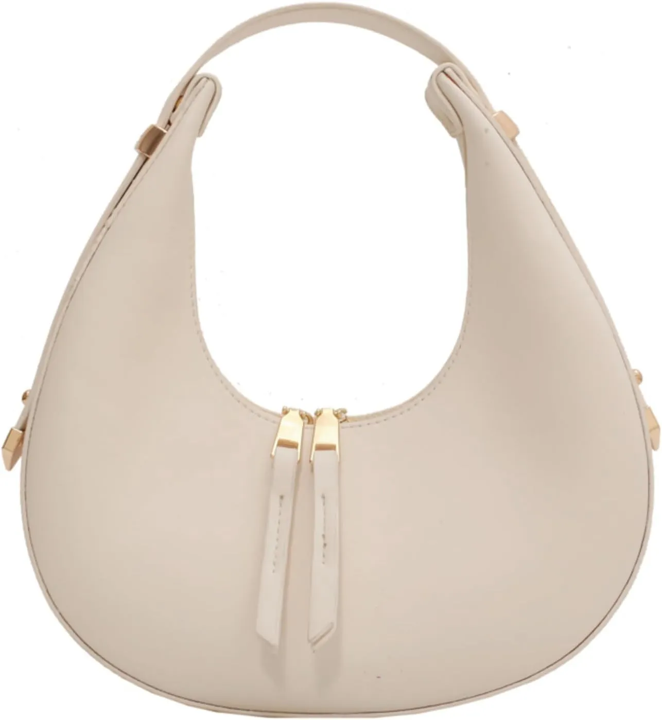 Crescent Shoulder Bags for Women, Elegant Hobo Handbag Cute Underarm Trendy Clutch Purse for Daily Use