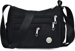 Crossbody Bags for Women Casual Handbags & Shoulder Bags Nylon Tote Bag Lightweight Waterproof Messenger Bag Anti Theft Bag