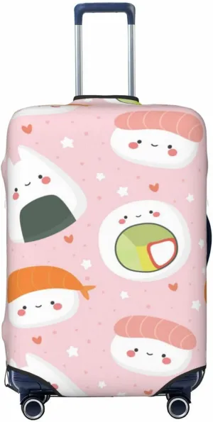 Cute Sushi (2) Luggage Cover,Washable Suitcase Covers Fashion Luggage Covers,Anti-Scratch Suitcase Protector Cover