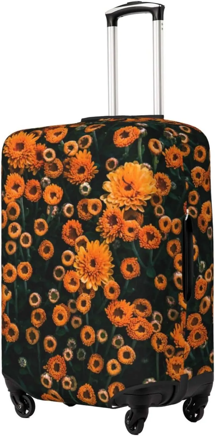 Daisies Luggage Cover,Washable Suitcase Covers Fashion Luggage Covers,Anti-Scratch Suitcase Protector Cover