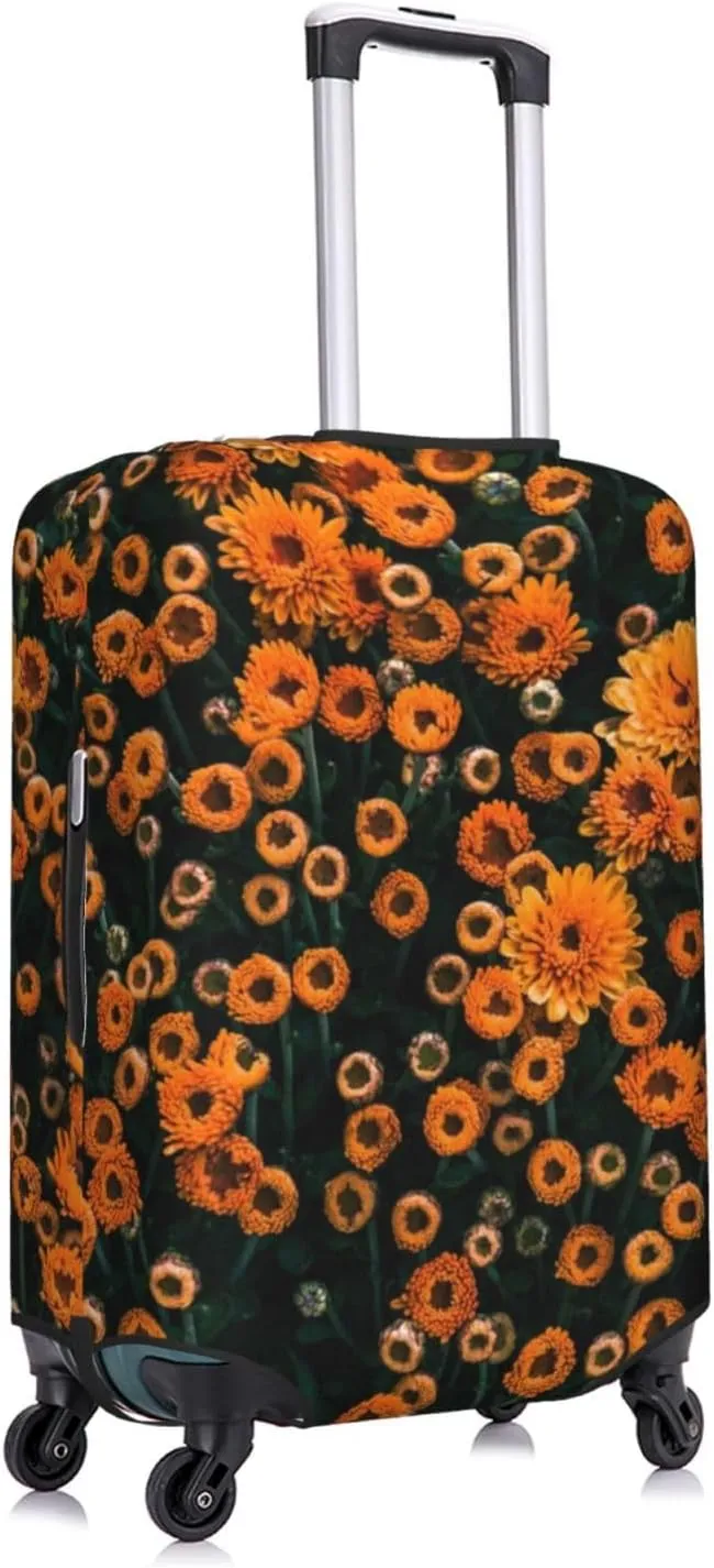 Daisies Luggage Cover,Washable Suitcase Covers Fashion Luggage Covers,Anti-Scratch Suitcase Protector Cover