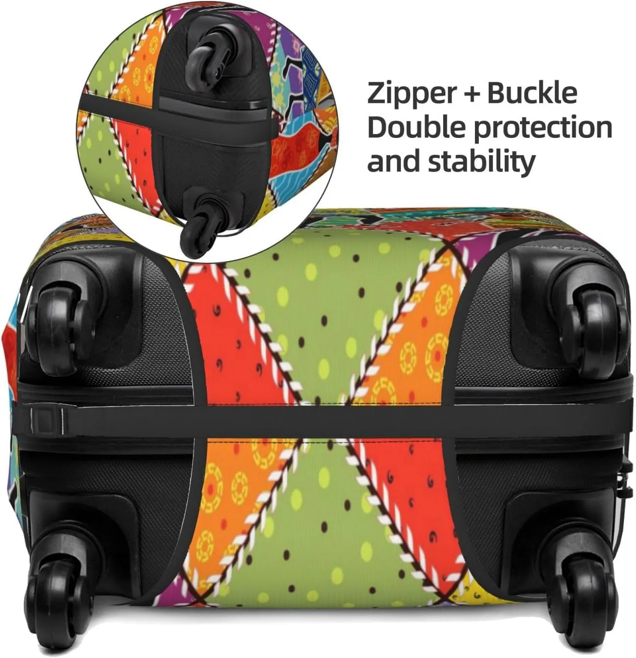 Dancing African Womans Luggage Cover,Washable Suitcase Covers Fashion Luggage Covers,Anti-Scratch Suitcase Protector Cover