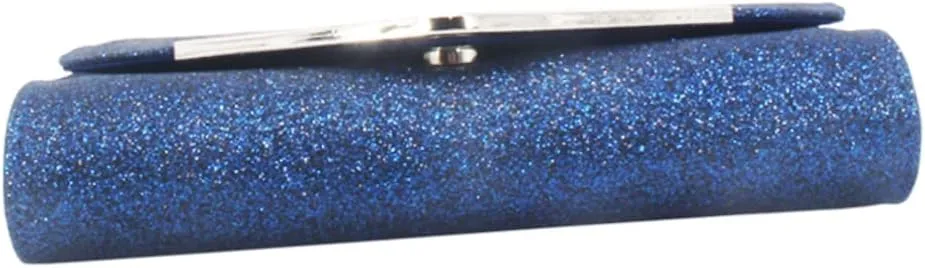 Dinner Bag Mens Wallet with Chain Wristlet for Women Silver Handbag Wallet for Men with Chain