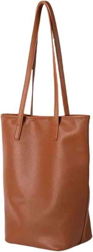 Elegant Bucket Bag Large Leather Shoulder Bags for Women Girls Underarm Purse Casual Handbag with Spacious Interior
