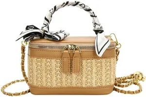 Elegant Designer Leather Evening Clutch Handbag with Gold Chain Shoulder & Crossbody Strap for Women