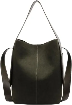 Elegant PU Crossbody Bag for Women Spacious Shoulder Bags Work Handbag Fashion Bucket Bags for Travel or Daily Use