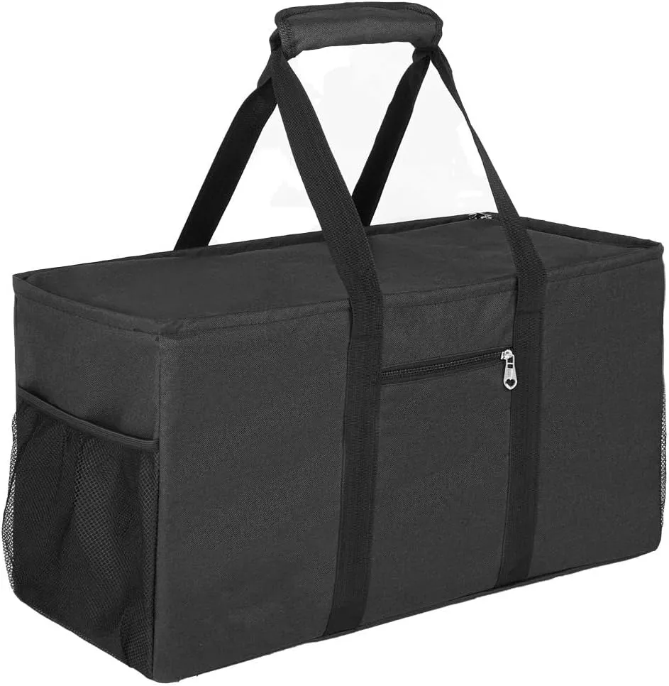 Extra Large Utility Tote Bag,Reusable Shopping Bags with Handles - Waterproof,Foldable,and Spacious