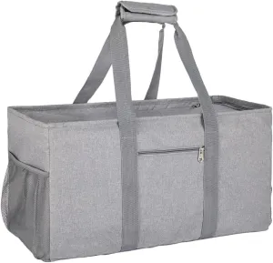 Extra Large Utility Tote Bag,Reusable Shopping Bags with Handles - Waterproof,Foldable,and Spacious