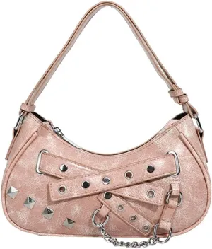 Fashion Hobo Elegant Women Handbag PU Leather Waterproof Shoulder Medium Capacity Top Handle Ladies Tote