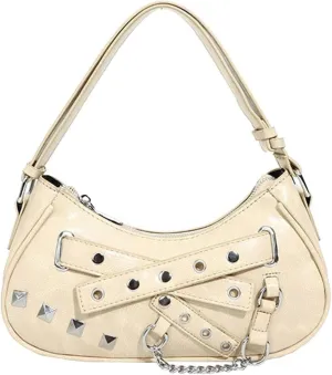 Fashion Hobo Elegant Women Handbag PU Leather Waterproof Shoulder Medium Capacity Top Handle Ladies Tote