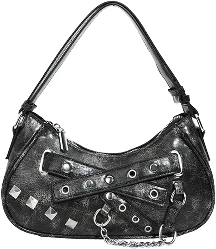 Fashion Hobo Elegant Women Handbag PU Leather Waterproof Shoulder Medium Capacity Top Handle Ladies Tote