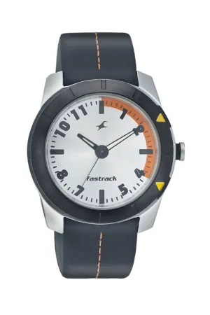 FASTRACK Men's Leather Strap Watch