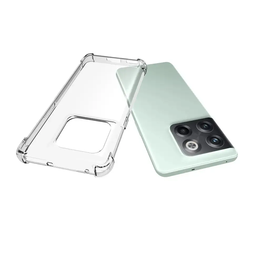 For Oneplus 10t Case one Plus 10t Cover Tpu Clear Transparent Soft Silicone Case