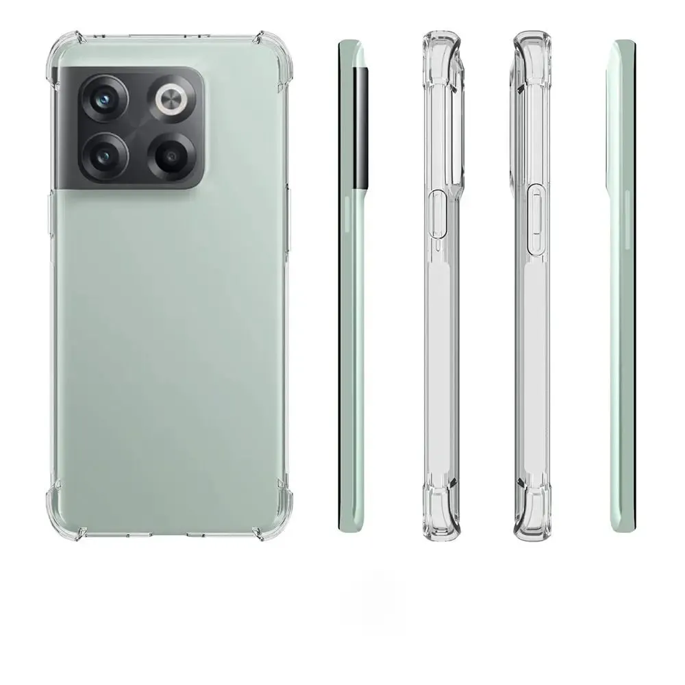 For Oneplus 10t Case one Plus 10t Cover Tpu Clear Transparent Soft Silicone Case