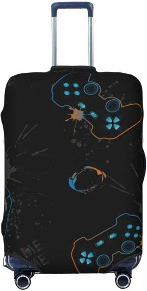 Game Time Luggage Cover,Washable Suitcase Covers Fashion Luggage Covers,Anti-Scratch Suitcase Protector Cover