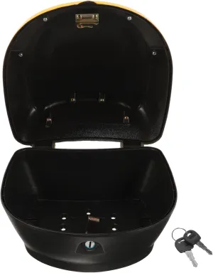 GLEAVI Motorcycle Rear Storage Box Durable Motorcycle Tail Box for Easy Tool Storage Scooter Trunk for Convenient Carrying of Small Items and Accessories