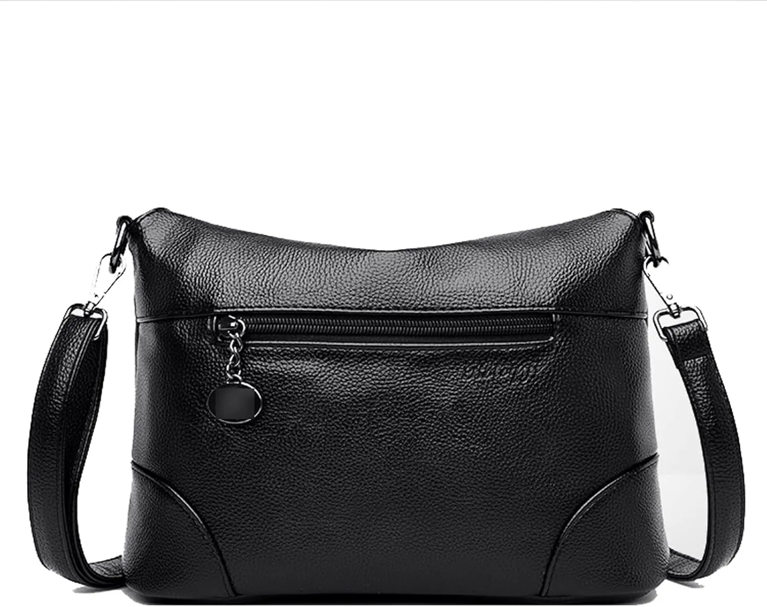 Handbags Shoulder Bags Ladies Shoulder Messenger Bag, Soft PU Leather Crossbody Bags for Women,Handbag Tassel Bucket Bag (Grey)