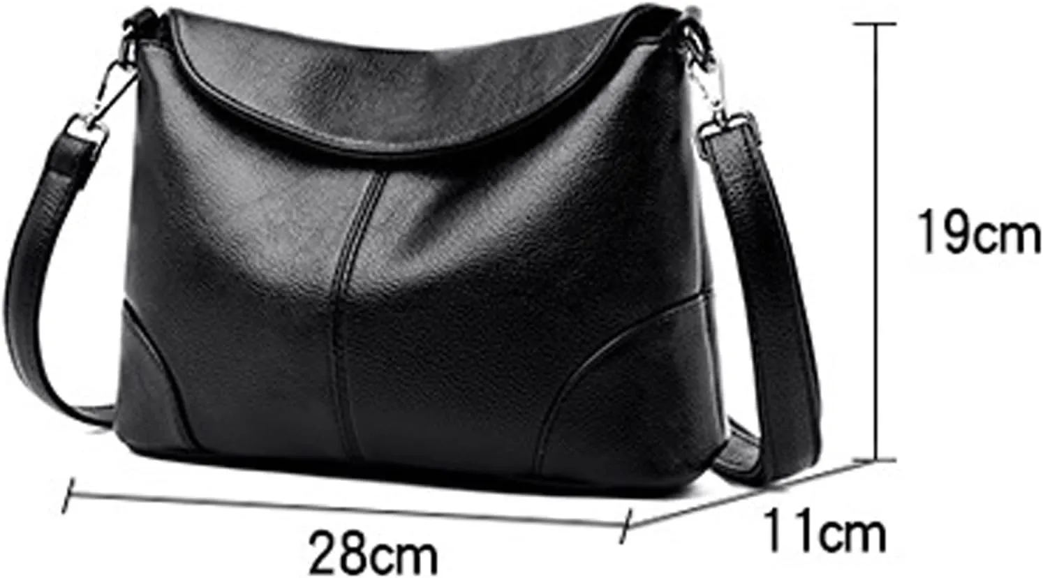 Handbags Shoulder Bags Ladies Shoulder Messenger Bag, Soft PU Leather Crossbody Bags for Women,Handbag Tassel Bucket Bag (Grey)