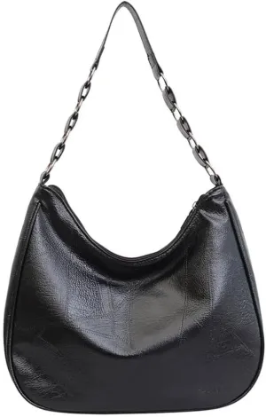 Hobo Bag for Women Casual Shoulder Handbag Leather Handbag Vintage Tote Purse Roomy Top Handle Satchel for Work Travel