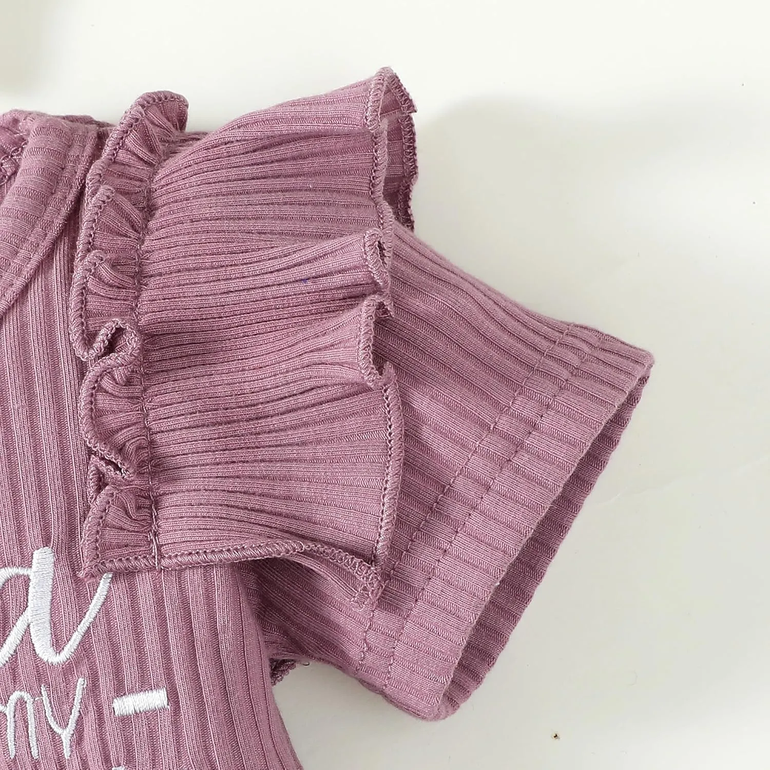 Infant Baby Girl Clothes Newborn Girl Outfit Long Sleeve Romper Pants Set Cute Baby Clothes for Girls Fall/Winter