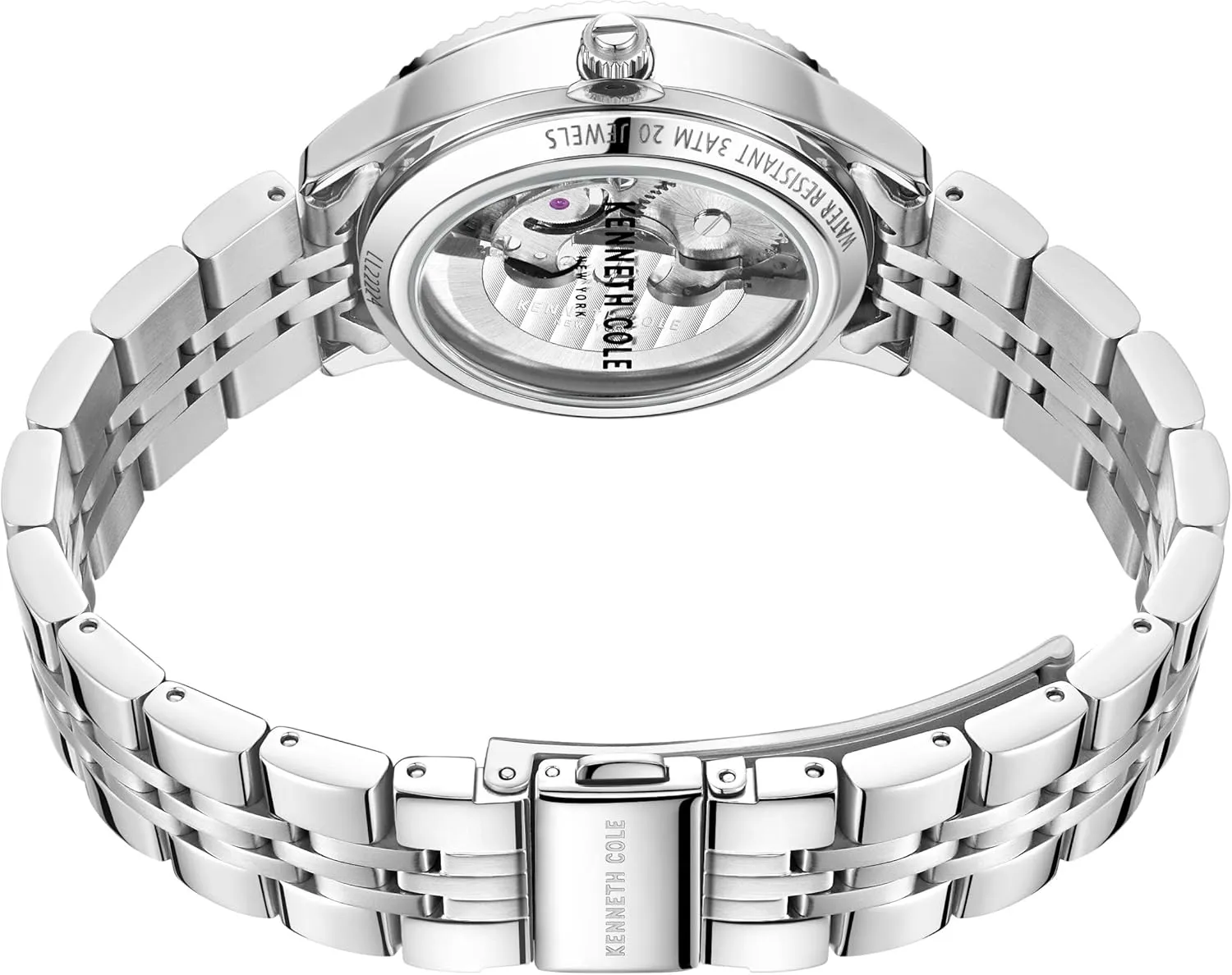 Kenneth Cole New York Ladies Automatic Watch - Luxury, Stainless Steel, Water-Resistant, Sleek Design