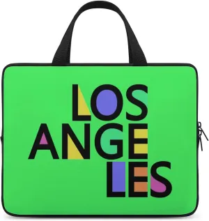 Laptop Case Sleeve Losangeles Handle Bag Shock-proof Elegant Traveling Computer Cover Carry-on Briefcase